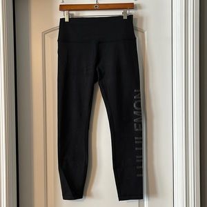 Lululemon limited edition leggings. Size 8. Black